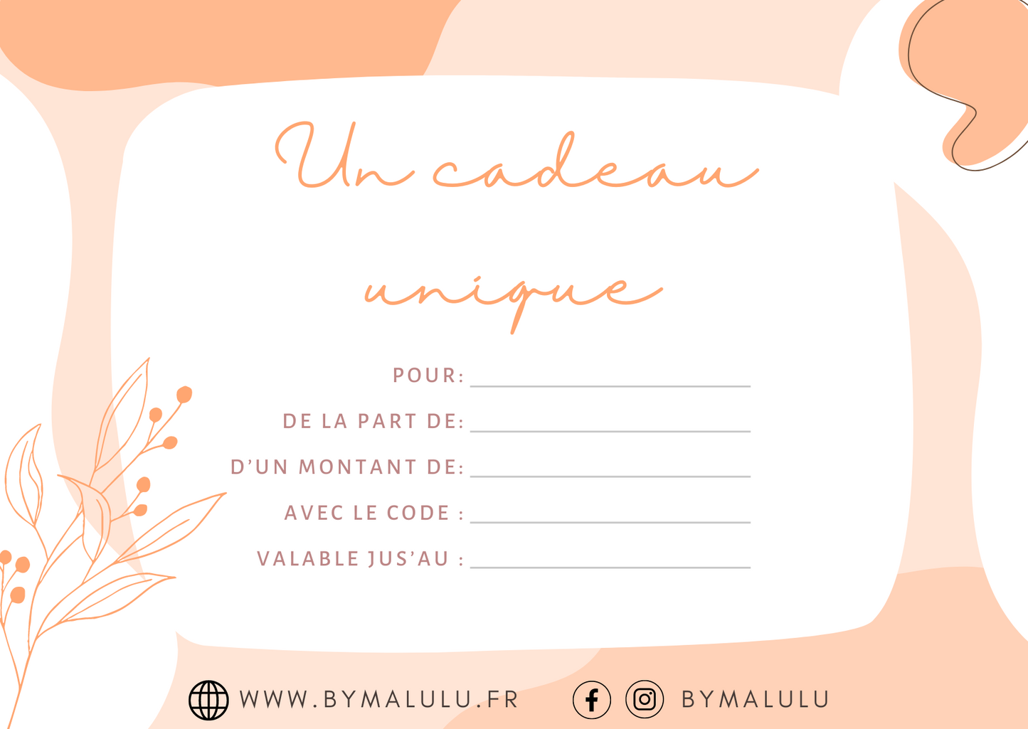 Carte Cadeau