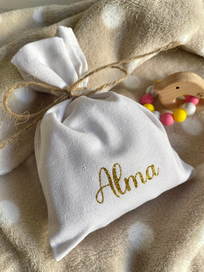 Pochette cadeau coton