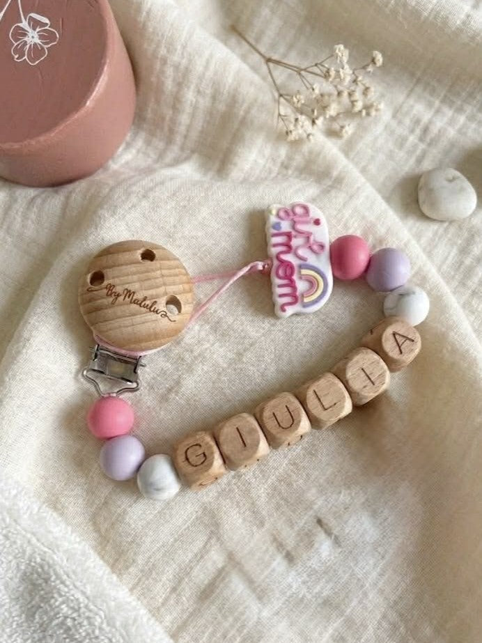 Attache tétine Girl Mom