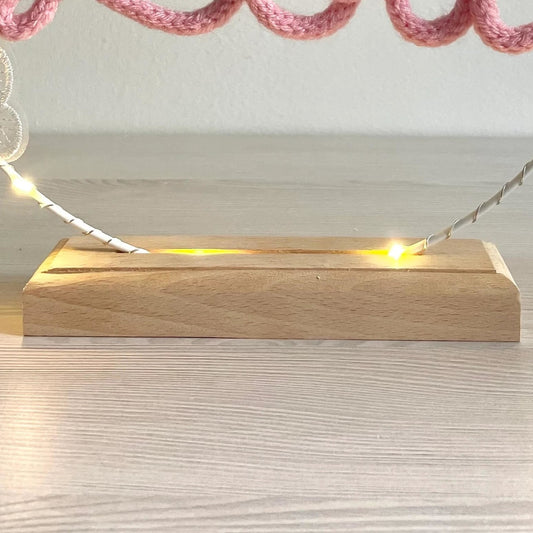 OPTION SUPPORT EN BOIS FAIT MAIN